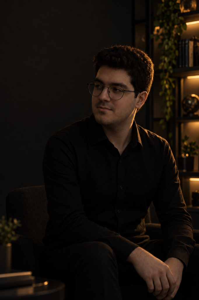 Retrato profissional de Erick Guerra